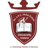 Dr. A.P.J Abdul Kalam University's Official Logo/Seal