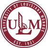 ULM University at ulm.edu Official Logo/Seal