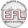 EFLU University at efluniversity.ac.in Official Logo/Seal