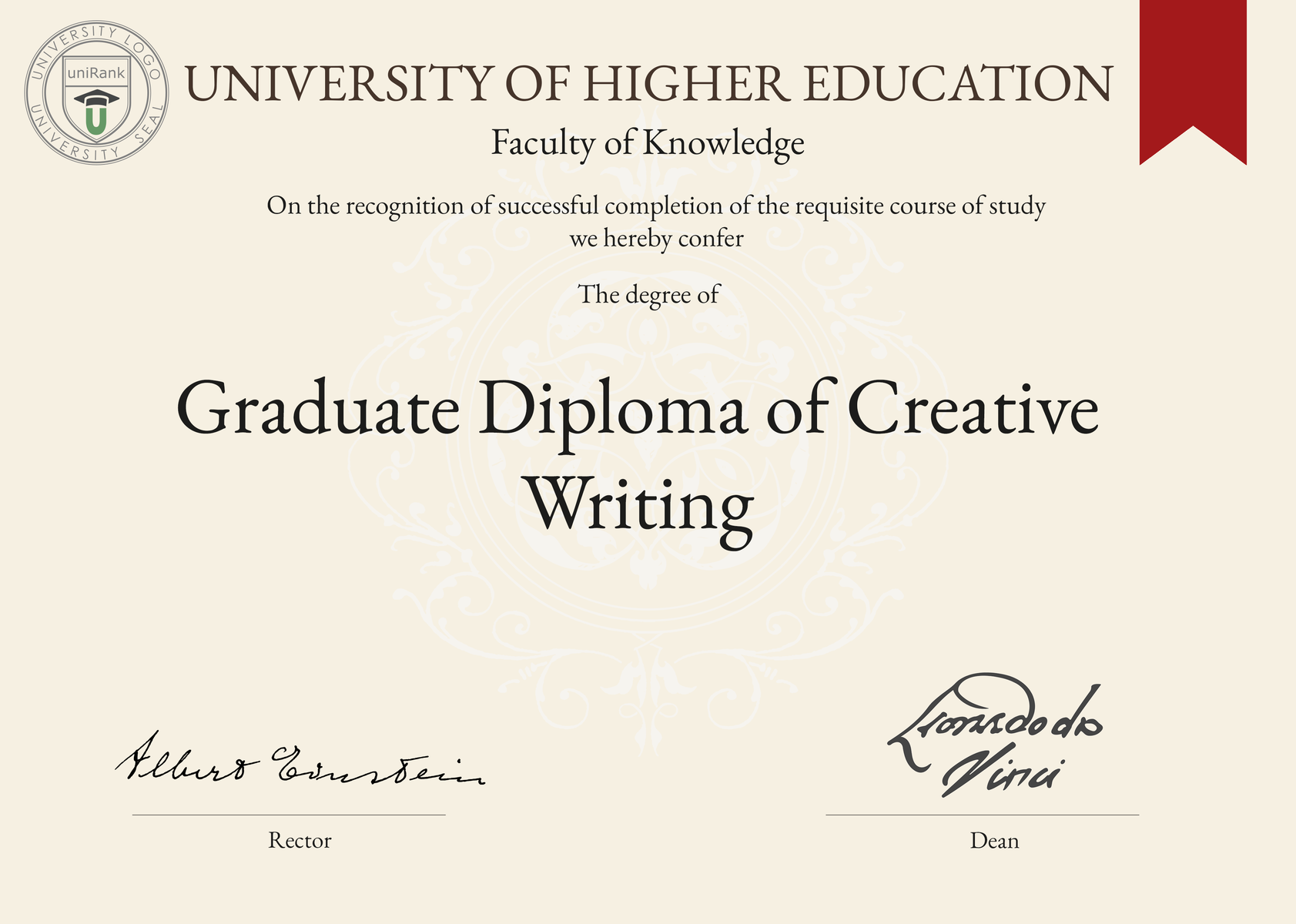 graduate diploma creative writing