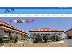 Islamic University of Lebanon's Website Screenshot