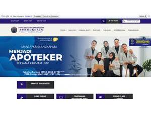 Universitas Muhammadiyah Purwokerto's Website Screenshot