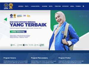 Universitas Muhammadiyah Sumatera Utara's Website Screenshot