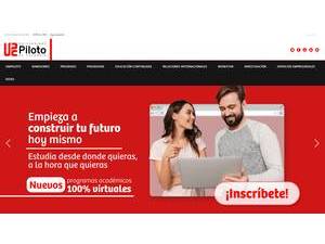 Pilot University of Colombia's Website Screenshot