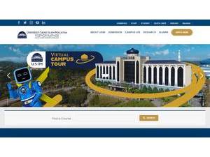Universiti Sains Islam Malaysia's Website Screenshot