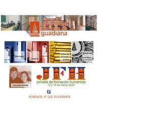 Valle de Guadiana University's Website Screenshot