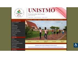 Universidad del Istmo, Oaxaca's Website Screenshot