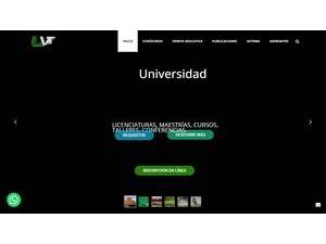 Valle de Tlaxcala University's Website Screenshot