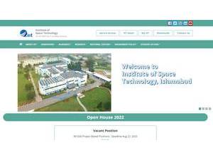 Institute of Space Technology's Website Screenshot
