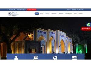 منہاج انٹرنیشنل یونیورسٹی's Website Screenshot