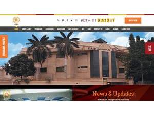 خادم علي شاه بخاري انسٽيٽيوٽ آف تيڪنالاجي's Website Screenshot