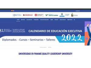 Quality Leadership University's Website Screenshot