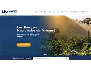 Universidad Metropolitana de Educacion, Ciencia y Tecnologia's Website Screenshot