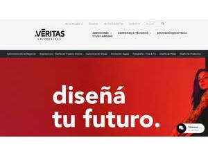 Universidad LCI VERITAS's Website Screenshot