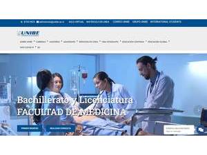 University of Ibero-America's Website Screenshot