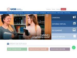 Universidad del Gran Rosario's Website Screenshot