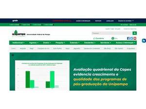 Universidade Federal do Pampa's Website Screenshot