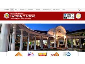University of Antique's Website Screenshot