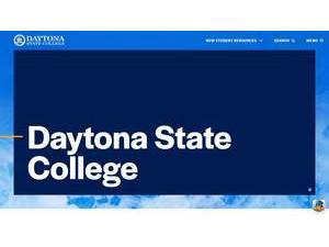 Daytona State College's Website Screenshot