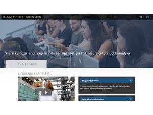 IT-Universitetet i København's Website Screenshot