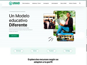 Universidad Adventista Dominicana's Website Screenshot