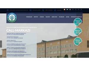 Jizzakh Polytechnical Institute's Website Screenshot