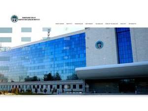 Samarkand State Architectural and Civil Engineering University's Website Screenshot
