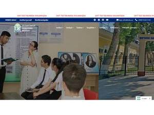 Qo'qon Davlat Pedagogika Instituti's Website Screenshot
