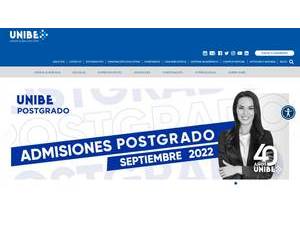 Universidad Iberoamericana's Website Screenshot