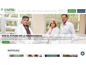 Universidad Nacional Pedro Henríquez Ureña's Website Screenshot