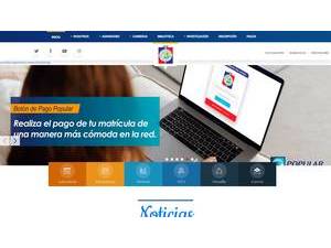 Universidad Católica Nordestana's Website Screenshot