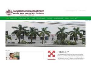Babasaheb Bhimrao Ambedkar Bihar University's Website Screenshot