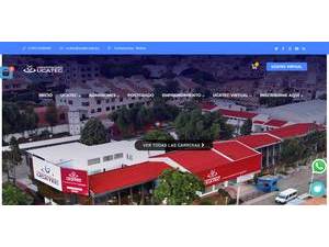 Universidad Privada de Ciencias Administrativas y Tecnologicas's Website Screenshot