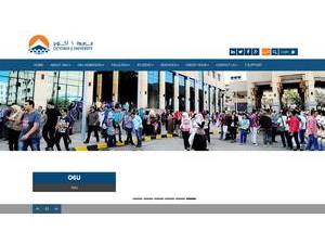 October 6 University's Website Screenshot