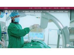 Wenzhou Medical University's Website Screenshot