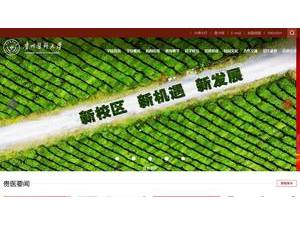 Guizhou Medical University's Website Screenshot