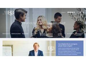 Estonian Business School's Website Screenshot