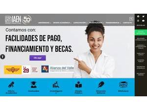 Instituto de Altos Estudios Nacionales's Website Screenshot