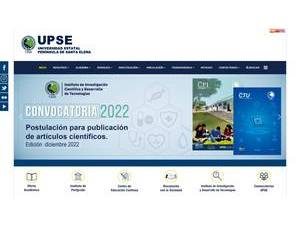 Universidad Estatal Península de Santa Elena's Website Screenshot