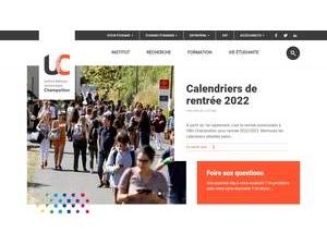 Institut National Universitaire Champollion's Website Screenshot