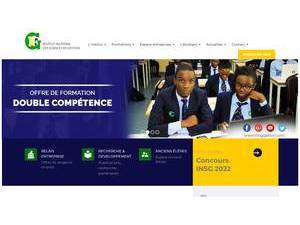 Institut National des Sciences de Gestion's Website Screenshot