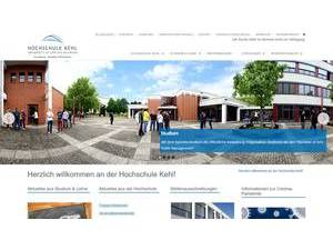 Hochschule für öffentliche Verwaltung Kehl's Website Screenshot