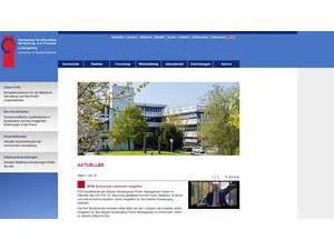 University of Applied Sciences for Public Administration and Finance Ludwigsburg's Website Screenshot