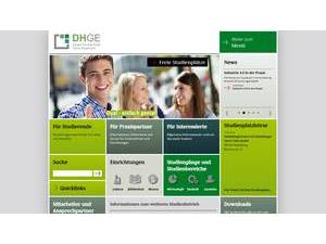 Duale Hochschule Gera-Eisenach's Website Screenshot
