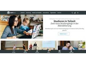 Hochschule für Polizei und öffentliche Verwaltung Nordrhein-Westfalen's Website Screenshot