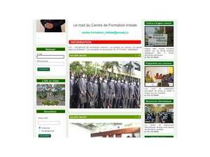 Abidjan Graduate School's Website Screenshot