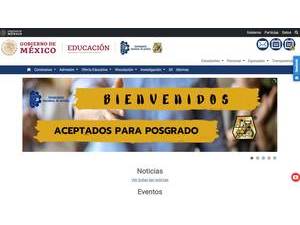 Technological Institute of Ciudad Madero's Website Screenshot