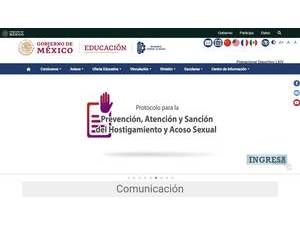 Technological Institute of Ciudad Valles's Website Screenshot