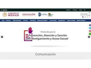 Instituto Tecnológico de Chiná's Website Screenshot