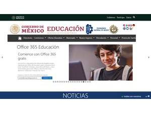 Technological Institute of La Laguna's Website Screenshot